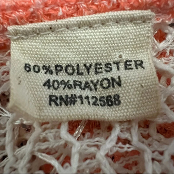 Miss Me Medium Sequence‎ Bright Pink and White Striped Tunic Tank Top - Picture 7 of 15